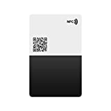 Social Master Digital Business Card Metal Wallet Sized NFC Business Card for Instant Contact and Social Media Sharing No App Required No Fees iOS and Android Compatible (Spacecraft)