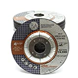 25 Pack - Benchmark Abrasives 4-1/2" x 1/8" x 7/8" T27 Pipeline Cutting & Light Grinding Wheel