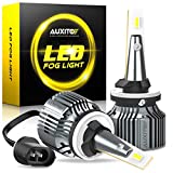 AUXITO 880 LED Fog Light Bulbs, 6500K Xenon White, 30W 6000LM Super Bright, Plug and Play, Can-bus Error Free, 899 DRL Replacement for Chevy, Ford, GMC, Pack of 2