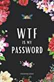 Password Book: Personal Internet Password Keeper with Alphabetical A-Z Tabs - Perfect for Keeping Track of Usernames, Logins, Web Addresses And Email, Black - 6x9 in