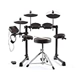 Alesis Drums Debut Kit  Kids Drum Set With 4 Quiet Mesh Electric Pads, 120 Sounds, Stool, Sticks, Headphones and 60 Melodics Lessons
