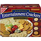 Nabisco Entertainment Crackers Variety Pack, Original Water, Vegetable, Pepper & Poppy, Wheat, 8 Individual Sleeves, 2 lb 8 oz