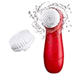 Olay Facial Cleansing Brush Regenerist, Face Exfoliator with 2 Brush Heads