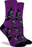 Good Luck Sock Women's Halloween Witch Socks, Adult