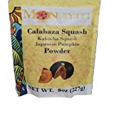 Calabaza SQUASH Powder- Kabocha, West Indian pumpkin- Vegetable soup powder- Great for Making soup, Baking, 100% vegetable. Raw. No salt added. Gluten Free. 1 lb (2x8oz)