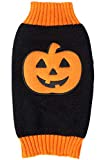 BOBIBI Pet Clothes The Halloween Pumpkin Cat Dog Sweater, Dog Knitwear, Dog Apparel, Pet Sweatshirt