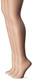 L'eggs womens L'eggs Women's Silken Mist Ultra Sheer Run Resistant Control Top - Multiple Packs Availabl pantyhose, Sun Beige 3-pack, Queen US