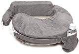 My Brest Friend Deluxe Nursing Pillow Slipcover Sleeve | Great for Breastfeeding Moms | Pillow Not Included, Dark Grey