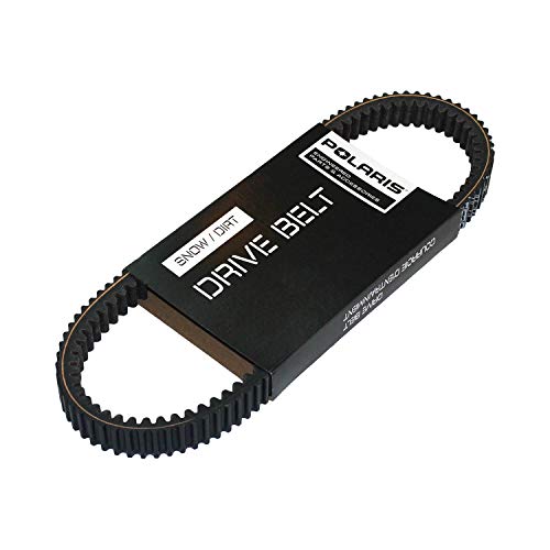 Polaris RZR and GEN ORV Drive Belt, Part 3211180  Compatible with Specific Models of Polaris Side-by-Sides, Runs at Optimal RPMs, No Clutch Recalibration, Replace Every 1,000 Miles, Black