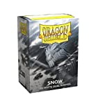 Dragon Shield Standard Size Card Sleeves  Matte Dual Snow 100CT  MTG Card Sleeves are Smooth & Tough  Compatible with Pokemon, Yugioh, & Magic The Gathering