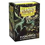 Dragon Shield Standard Size Card Sleeves  Matte Dual Eucalyptus 100CT  MTG Card Sleeves are Smooth & Tough  Compatible with Pokemon, Yugioh, & Magic The Gathering