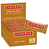 LRABAR Pecan Pie, Gluten Free Vegan Fruit & Nut Bar, 1.6 oz Bars, 16 Ct