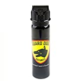 Guard Dog Security Fogger 4 oz Pepper Spray with UV dye - Police Strength with Flip Top Design  25 Bursts