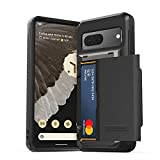 VRS DESIGN Damda Glide Pro Phone Case for Pixel 7, Sturdy Semi Auto Wallet [4 Cards] Case Compatible for Pixel 7 Case (2022)