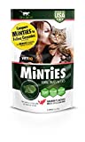 Minties Dental Treats for Cats, (Chicken/Salmon) Flavored Treats for Cats, Freshens Breath and Controls Tartar, 2.5oz