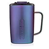 BrMate Toddy - 16oz 100% Leak Proof Insulated Coffee Mug with Handle & Lid - Stainless Steel Coffee Travel Mug - Double Walled Coffee Cup (Dark Aura)