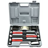 Neiko 20709A Heavy Duty Auto Body Hammer and Dolly Kit, 7 Piece