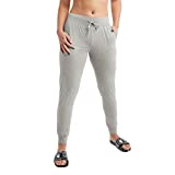 Champion Everyday Cotton, Womens Jersey Sweatpants, Lightweight Joggers, 29", Oxford Gray, Medium