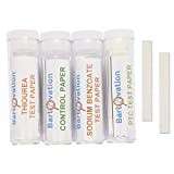 Super Taster Test Genetics Lab Kit with Instructions, Phenylthiourea (PTC), Na Benzoate, Thiourea and Control [Each Vial Includes 100 Paper Strips]