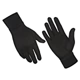 ALASKA BEAR - Natural Silk Gloves Thermal Liner Unisex