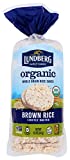 Lundberg Rice Cakes - Organic Whole Grain Brown Rice Cakes, Lightly Salted, Healthy Snacks for Adults and Kids, Gluten-Free Snacks, Organic Snacks, Vegan, 8.5 Oz (Pack of 6)