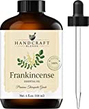 Handcraft Frankincense Essential Oil - 100% Pure & Natural - Premium Therapeutic Grade with Premium Glass Dropper - Huge 4 fl. Oz