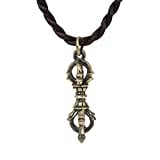 Artschatz Vajra (Dorje) Brass- Pendant Necklace