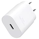 iPhone 15 14 13 USB C Charger Block 25W PD Super Fast Charging Block Type C Plug Wall Adapter Quick Charge for iPhone 15 /iPhone 14/iPhone 13/iPhone 12/iPad/Mini/AirPod-1Pack