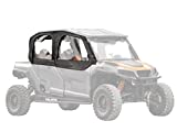 SuperATV Primal Soft Cab Enclosure Upper Doors for 2020+ Polaris General XP 4 1000 | Resistant to Water and Abrasions | Heavy-Duty Snaps Hold Windows Open for More Airflow | USA Made!