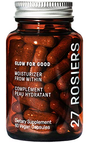 27 Rosiers - Glow For Good Moisturizer From Within | Clean Beauty Supplement (60 Capsules)