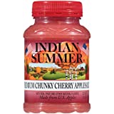 Indian Summer Chunky Cherry Applesauce, 23 Ounce (Pack of 6)