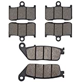 Cyleto Front and Rear Carbon Fiber Brake Pads for VICTORY Cross Country 2010-2017 / Cory Ness Victory Cross Country 2011 2012 / Cross Roads 2010-2013