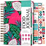 PLANBERRY Food Journal Premium  Nutrition Planner with Diet & Calorie Tracker  Wellness Diary for Tracking Meals & Exercise  Weight loss Journal - 6.3x8.5 Hardcover (Dragon Fruit)