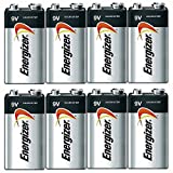 Energizer E522 Max 9V Alkaline Battery - 8 Count