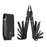 LEATHERMAN, Super Tool 300 Multitool with Premium Replaceable Wire Cutters and Saw, Black with MOLLE Sheath