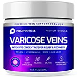 Varicose & Spider Veins Soothing Leg Cream - Natural Treatment for Strengthening Capillaries & Improving Circulation - Fast-Acting Natural Solution - Expertly Crafted for Optimal Comfort 2oz