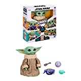 STAR WARS The Mandalorian Galactic Snackin' Grogu Animatronic Toy with Over 40 Sound and Motion Combinations, Interactive Toys