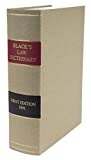 Black's Law Dictionary, 1st Edition