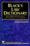 Black's Law Dictionary: Definitions of the Terms and Phrases of American and English Jurisprudence, Ancient and Modern