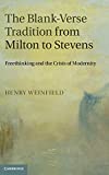 The Blank-Verse Tradition from Milton to Stevens: Freethinking and the Crisis of Modernity