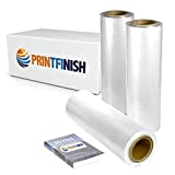 PrintFinish Shrink Wrap Film 12" x 525' Heat Wrap POF Centerfold - Polyolefin 75 Gauge High Quality Heavy Duty