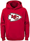 Outerstuff NFL Youth Team Color Performance Primary Logo Pullover Sweatshirt Hoodie (Large 14/16, Kansas City Chiefs)