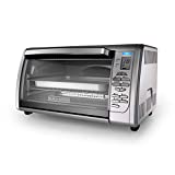 BLACK+DECKER Countertop Convection Toaster Oven, Stainless Steel