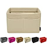 OMYSTYLE Purse Organizer Insert, Tote Bag Organizer Insert for Handbags, Bag Organizer for Tote Bag with 5 Sizes Compatible with Neverfull Speedy Longchamp and More