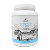 Mt. Capra Goat Whey Protein | Grass-Fed Undenatured Whey Protein Powder from Pastured Goats, High in Branch Chain Amino Acids, Natural Vanilla - 1 Pound