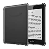 SFFINE Clear Case for 6" Kindle Paperwhite (10th Generation,2018 Release),Scratchproof Thin Slim Soft TPU Gel Silicone Case Protective Cover for Kindle Paperwhite 4 10th Gen (Transparent)