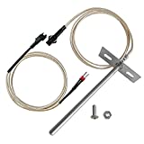 Replacement RTD Temperature Probe Sensor for Most Pit Boss 700& 820 Series Wood Pellet Smoker Grills, RTD High-Temperature Meat Barbecue Probe Sensor