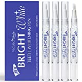 AsaVea Smile Teeth Whitening Pen (4 Pens) for Teeth Whitening, 40+ Uses, Effective, Painless, No Sensitivity, Travel-Friendly, Beautiful White Smile, Mint Flavor