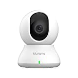 blurams Security Camera, 2K Indoor Camera 360 Pet Camera for Home Security w/Motion Tracking, Phone App, 2-Way Audio, IR Night Vision, Siren, Works with Alexa & Google Assistant(2.4GHz ONLY)