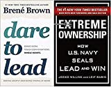 By [Bren Brown,Jocko Willink] Dare to Lead Extreme Ownership 2 Books Set(Paperback) 2019